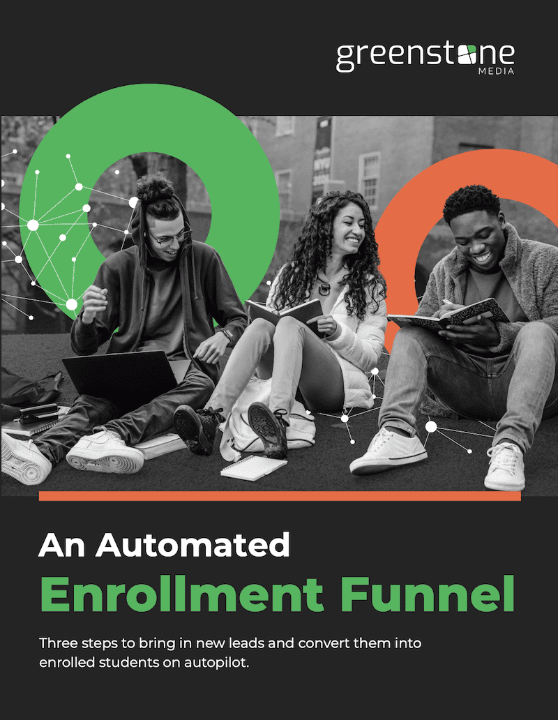ebook cover for An Automated Enrollment Funnel