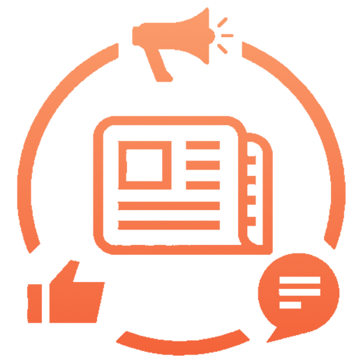 Content marketing icon