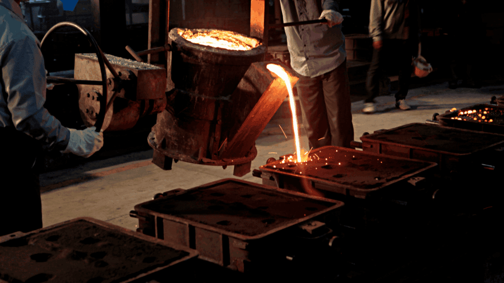 BVSCC precision casting manufacturing process and industrial components for SEO strategy.